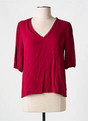 Blouse rouge GRACE & MILA pour femme seconde vue