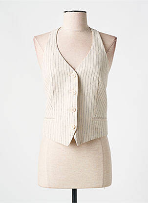 Gilet sans manche beige ESPRIT pour femme