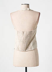 Gilet sans manche beige ESPRIT pour femme seconde vue