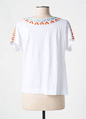 T-shirt blanc WHITE STUFF pour femme seconde vue
