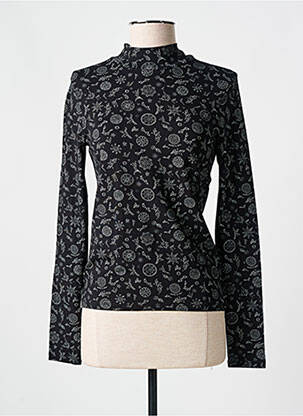 T-shirt noir SCOTCH & SODA pour femme