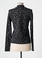 T-shirt noir SCOTCH & SODA pour femme seconde vue