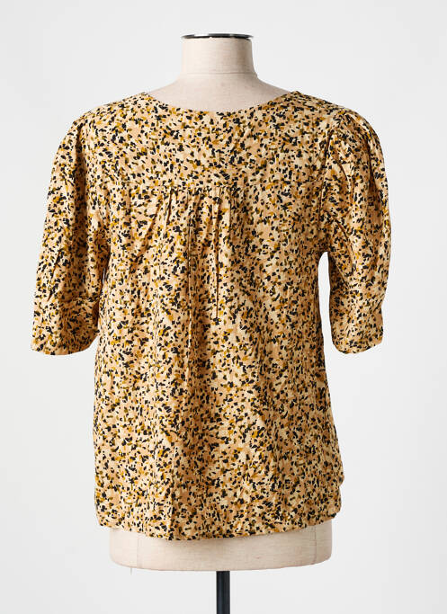 Blouse beige GRACE & MILA pour femme