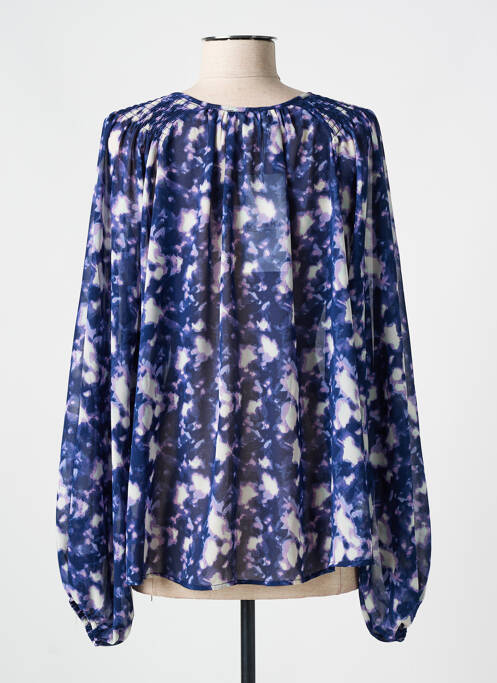 Blouse bleu GRACE & MILA pour femme