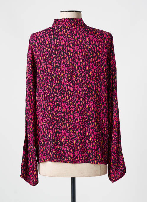 Blouse rose EDC pour femme