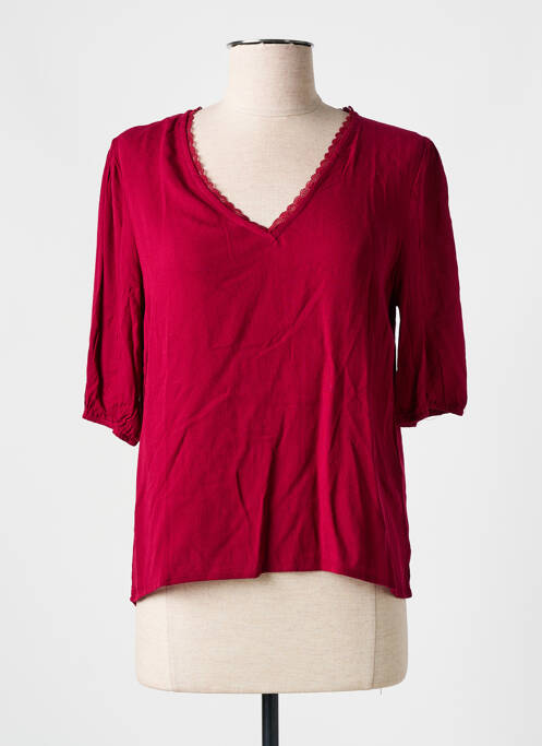 Blouse rouge GRACE & MILA pour femme