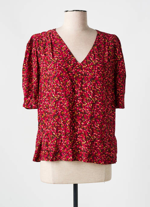 Blouse rouge GRACE & MILA pour femme