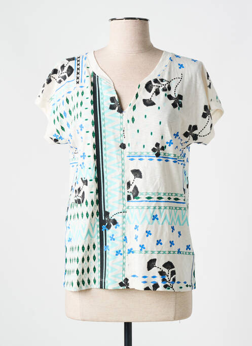 T-shirt beige WHITE STUFF pour femme