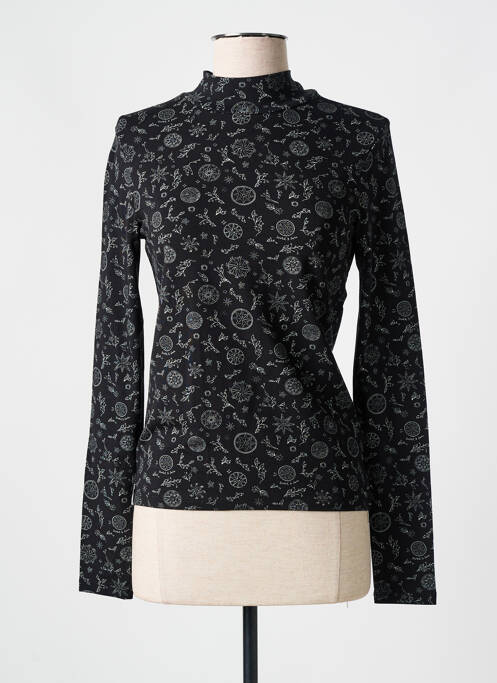 T-shirt noir SCOTCH & SODA pour femme