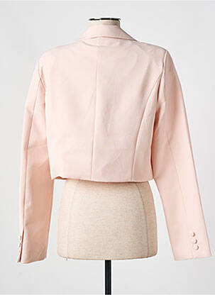 Blazer fausses poches rose ATTENTIF femme