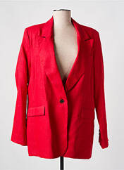 Blazer rouge ATTENTIF pour femme seconde vue