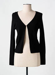 Gilet manches longues noir GRACE & MILA pour femme seconde vue
