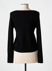 Gilet manches longues noir GRACE & MILA pour femme seconde vue