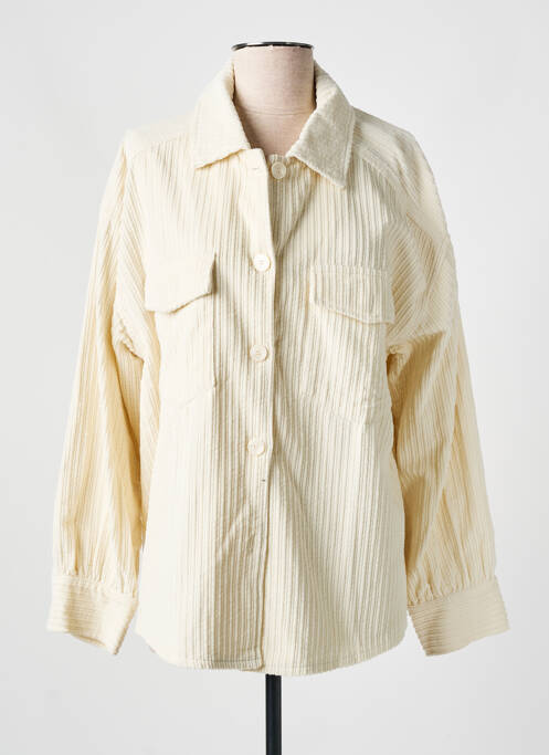 Veste casual beige GRACE & MILA pour femme