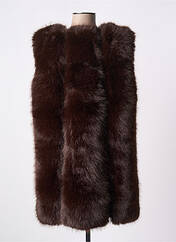 Blouson marron CHARMING SMILE pour femme seconde vue