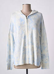 Gilet manches longues bleu MPC (MA PETITE CAPSULE) pour femme seconde vue