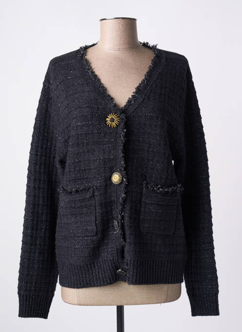 Veste casual noir LEO & UGO pour femme