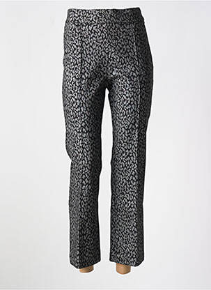 Pantalon 7/8 taille haute taille haute gris LOLA CASADEMUNT femme