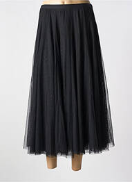 Jupe longue doublure noir DOLCEZZA femme