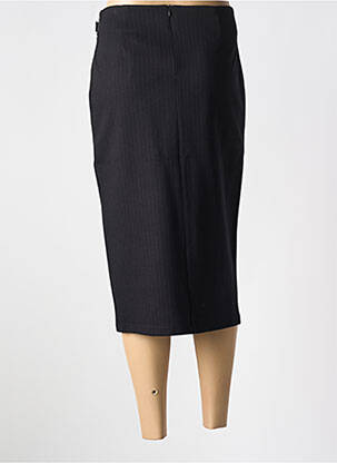 Jupe mi-longue stretch noir TINTA STYLE femme
