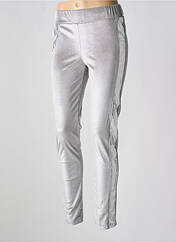 Legging argent ELLY ITALIA pour femme seconde vue
