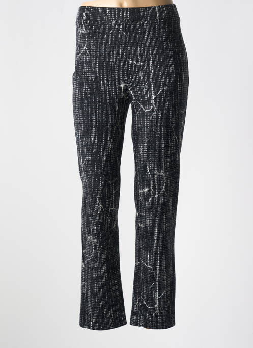 Pantalon droit stretch taille normale noir JOSEPH RIBKOFF femme