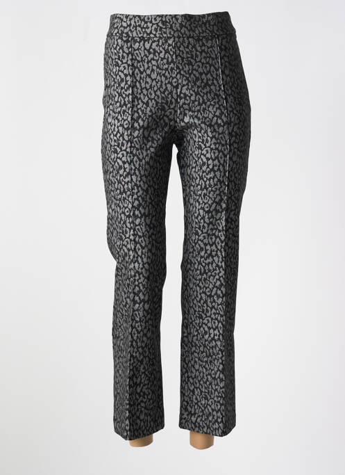 Pantalon 7/8 taille haute taille haute gris LOLA CASADEMUNT femme