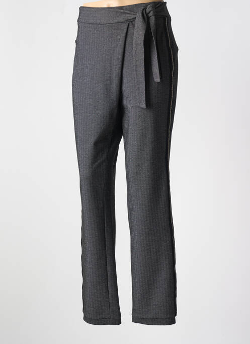 Pantalon slim noir BEATE HEYMANN pour femme