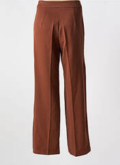 Pantalon droit marron RUE DES ABBESSES pour femme seconde vue