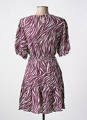 Robe courte violet GRACE & MILA pour femme seconde vue