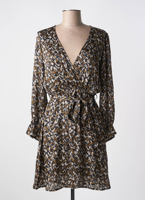 Robe courte noir RUE DES ABBESSES pour femme