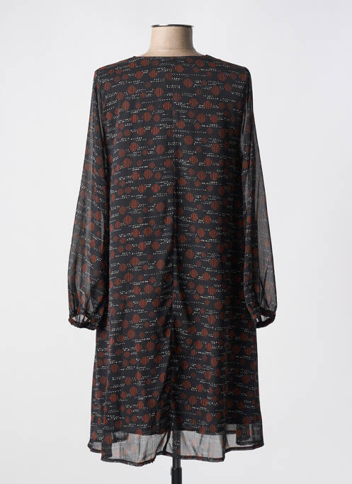 Robe courte noir RUE DES ABBESSES pour femme