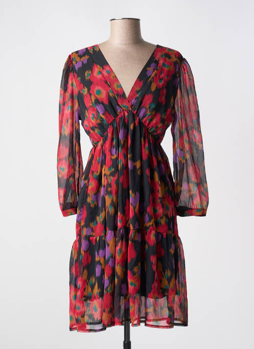 Robe courte rouge RUE DES ABBESSES pour femme