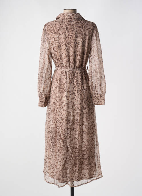 Robe longue marron GRACE & MILA pour femme