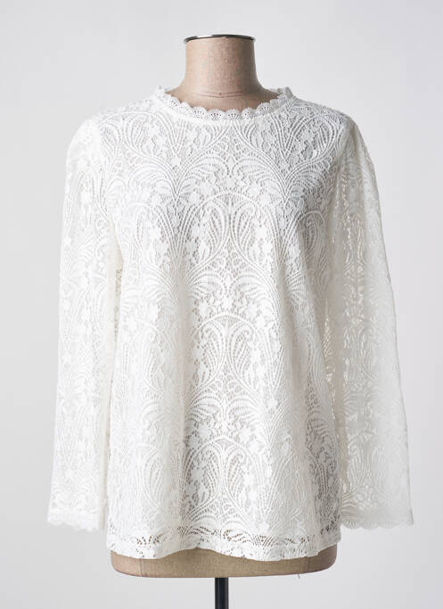 Top blanc GRACE & MILA pour femme