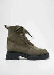 Bottines/boots talon bas talon de 4 à 6cm vert VANESSA WU femme