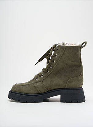 Bottines/boots talon bas talon de 4 à 6cm vert VANESSA WU femme