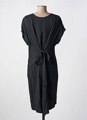 Robe courte manches courtes manches courtes noir QUATTRO femme