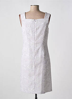 Robe mi-longue sans manche sans manche bleu QUATTRO femme