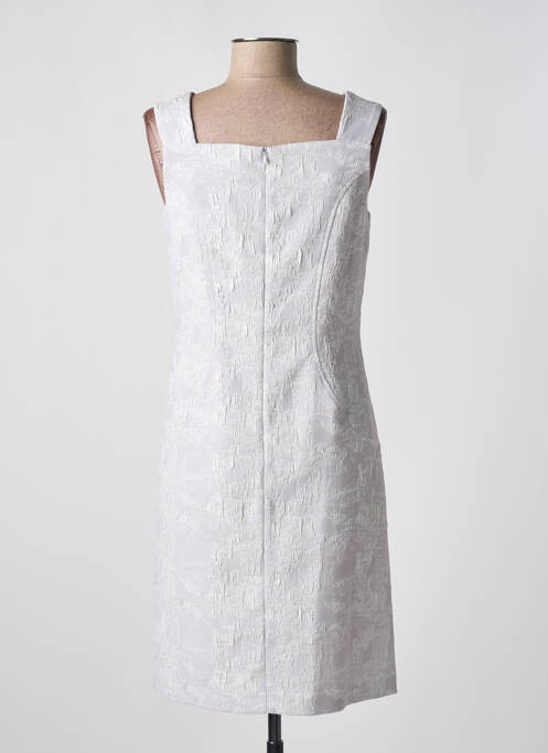 Robe mi-longue sans manche sans manche gris QUATTRO femme