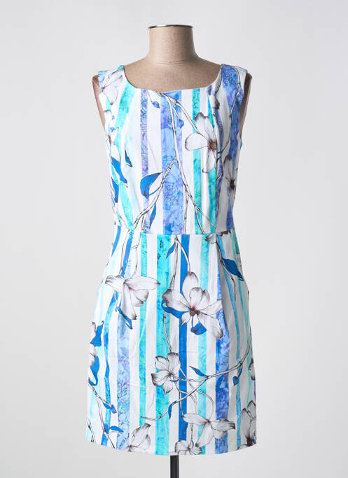 Robe courte bleu QUATTRO pour femme