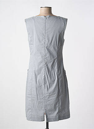 Robe courte sans manche sans manche gris QUATTRO femme