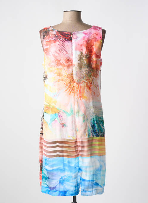 Robe mi-longue jaune QUATTRO pour femme