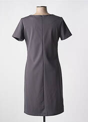 Robe mi-longue gris QUATTRO pour femme seconde vue