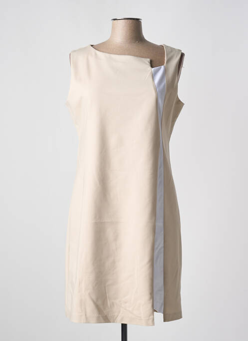 Robe courte beige QUATTRO pour femme