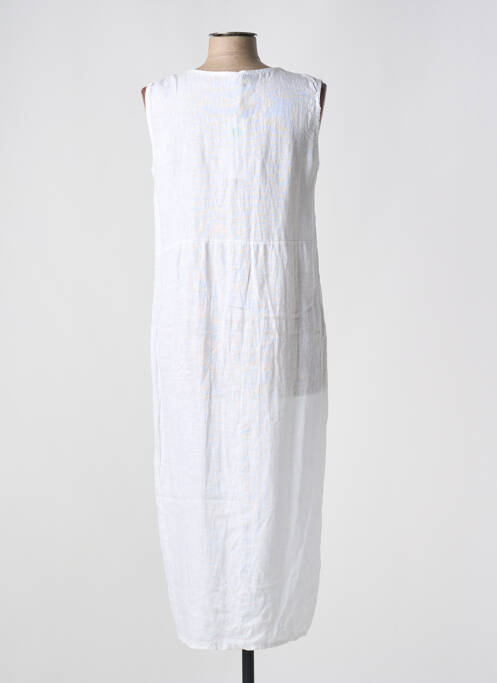 Robe longue blanc QUATTRO pour femme