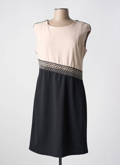 Robe mi-longue beige QUATTRO pour femme