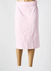 Jupe mi-longue rose QUATTRO pour femme seconde vue