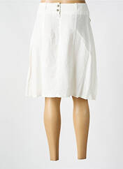 Jupe mi-longue beige QUATTRO pour femme seconde vue