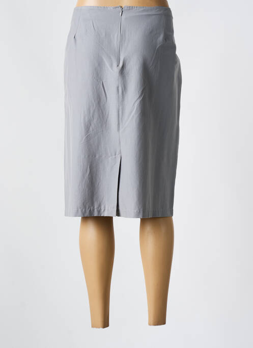 Jupe mi-longue gris QUATTRO pour femme